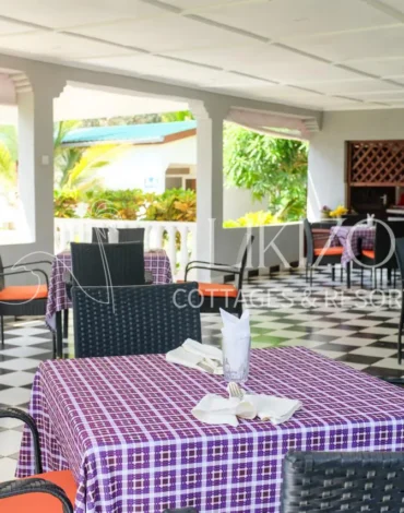Pool Area at Likizo Cottages