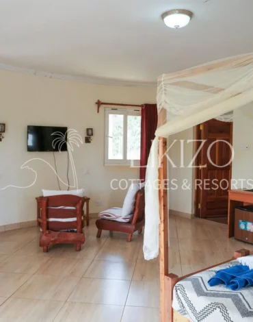 Pool Area at Likizo Cottages